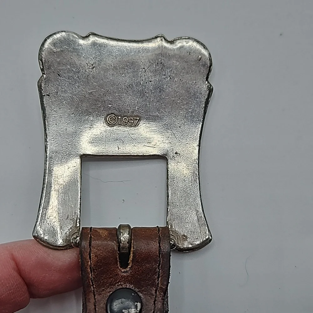 Vtg Nocona Belt Co 1997 Western belt, 30, 1997